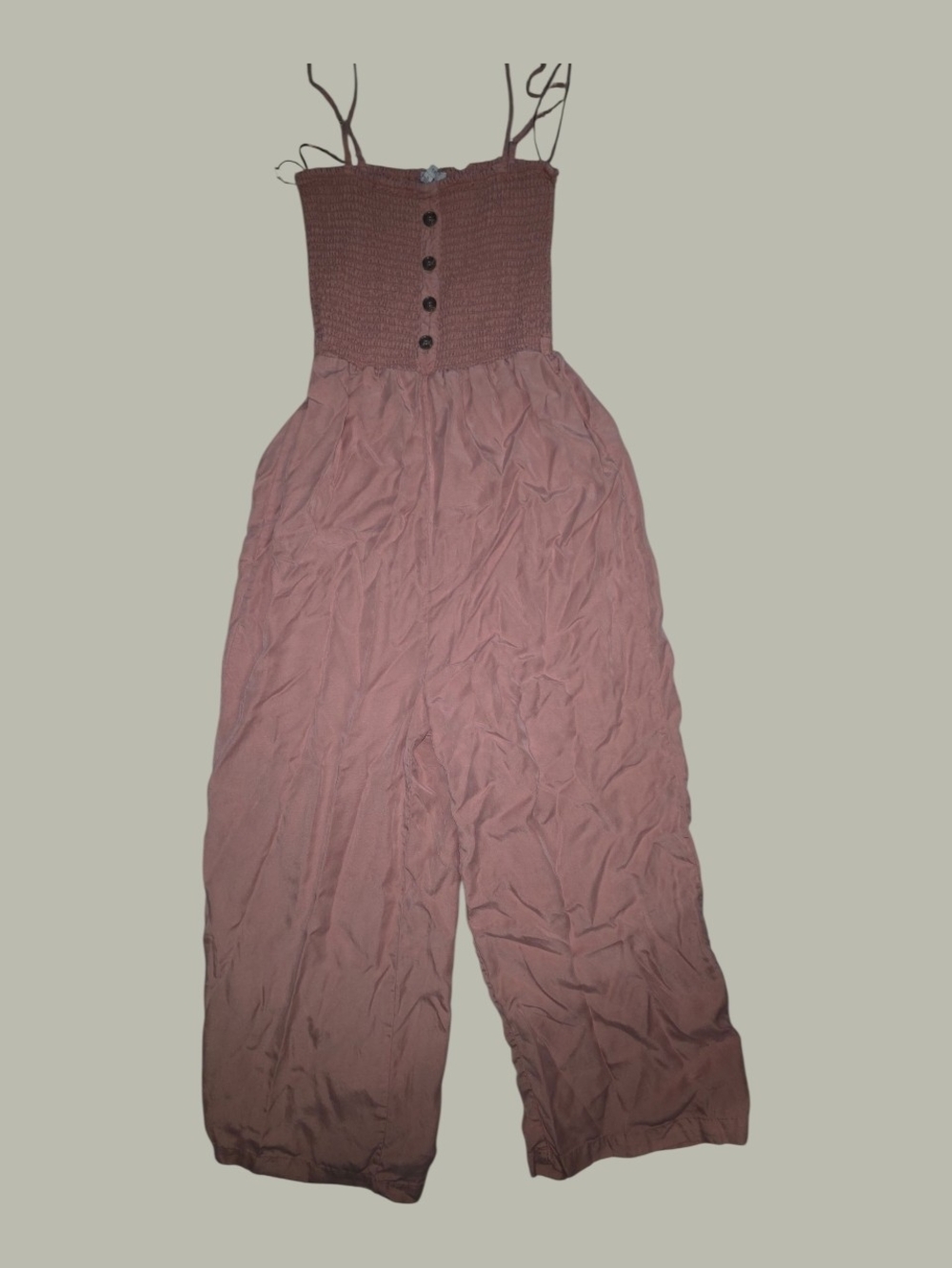 Love Tree Peach Smocked Dress